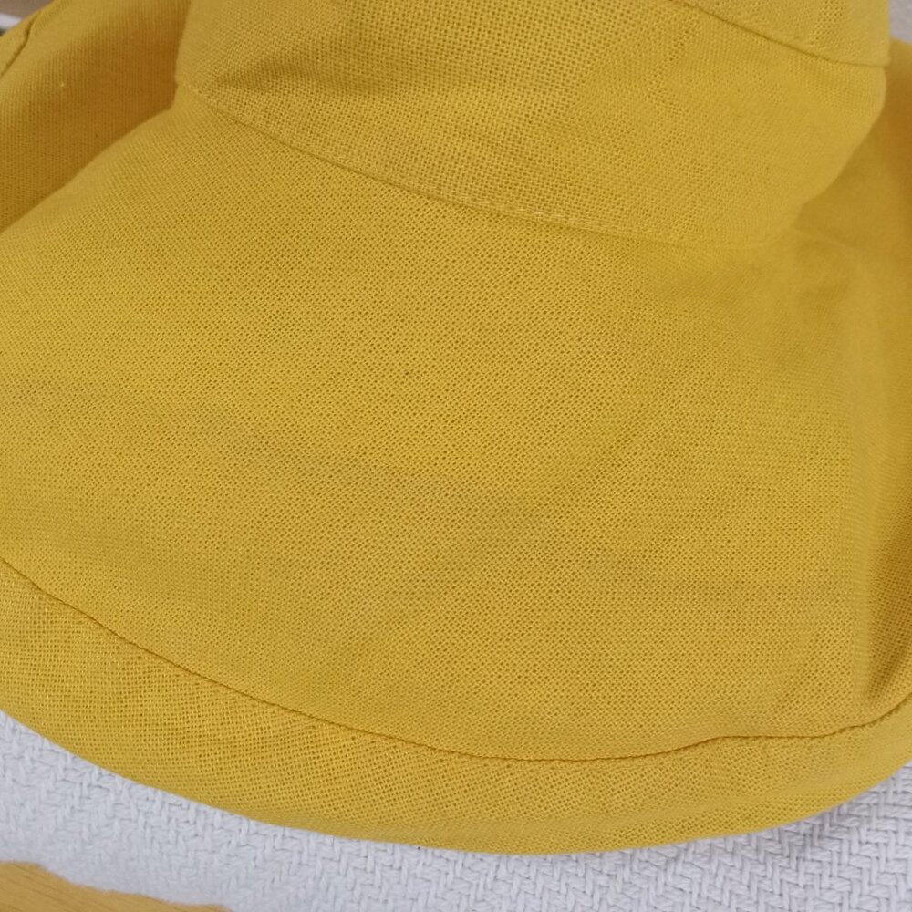 Scala Collezione Drawstring Bucket Hat Yellow One… - image 6